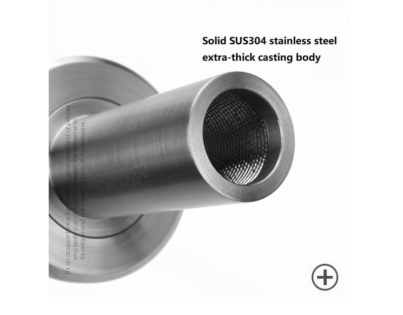 VIBORG Deluxe Solid Sus304 Stainless Steel Extra-Thick Casting Heavy Duty Adjustable Powerful Floor or Wall Mount Mounted Magnetic Doorstops Door Stopper Door Stop (1) - Image 5